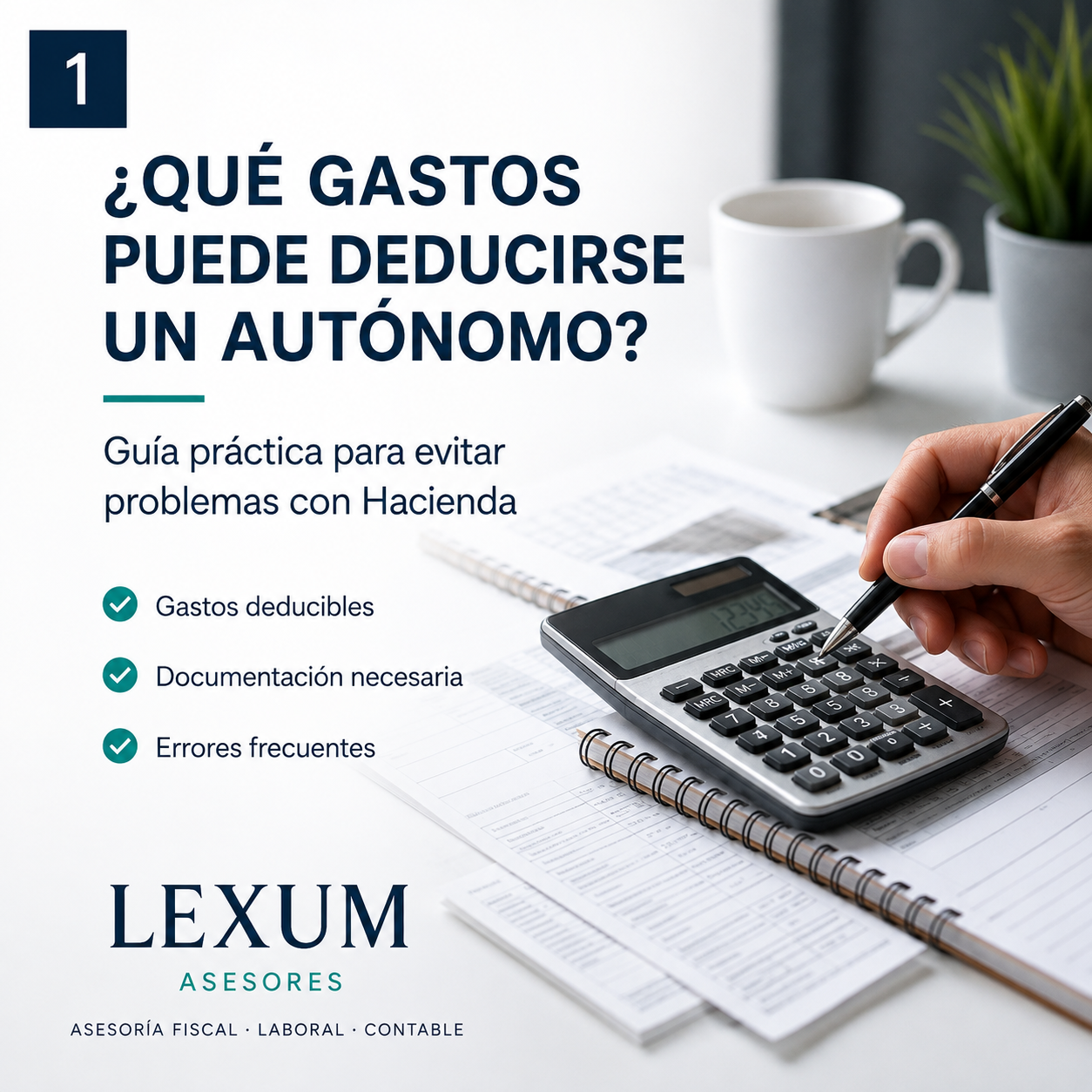 gastos deducibles autónomos